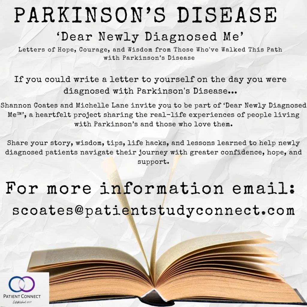 Dear Newly Diagnosed Me letter Shannon Coates scoates@patientstudyconnect.com