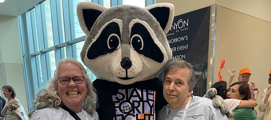 World Parkinson Congress 2026 - Karl, Angela and Parky